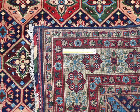 8x11 Yousafi Multicolor Afghan Hand Knotted Wool Area Rug